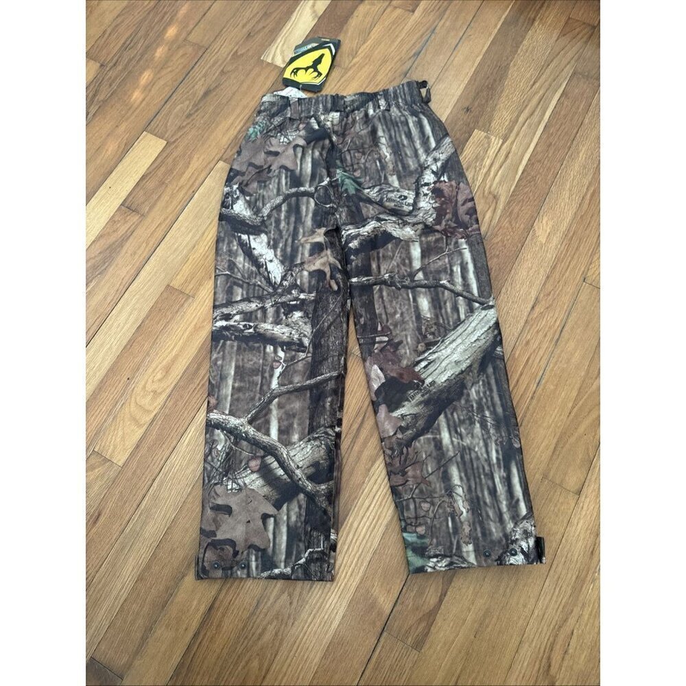 Mossy Oak Youth Camo Scent Blocker Drencher Pants Size M - Picture 7 of 7